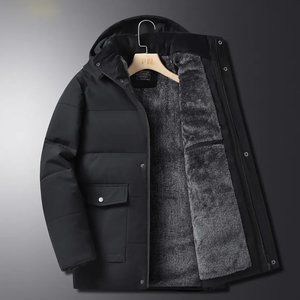 Men's Long Parka -40℃ Winter Jacket Fashion Hooded